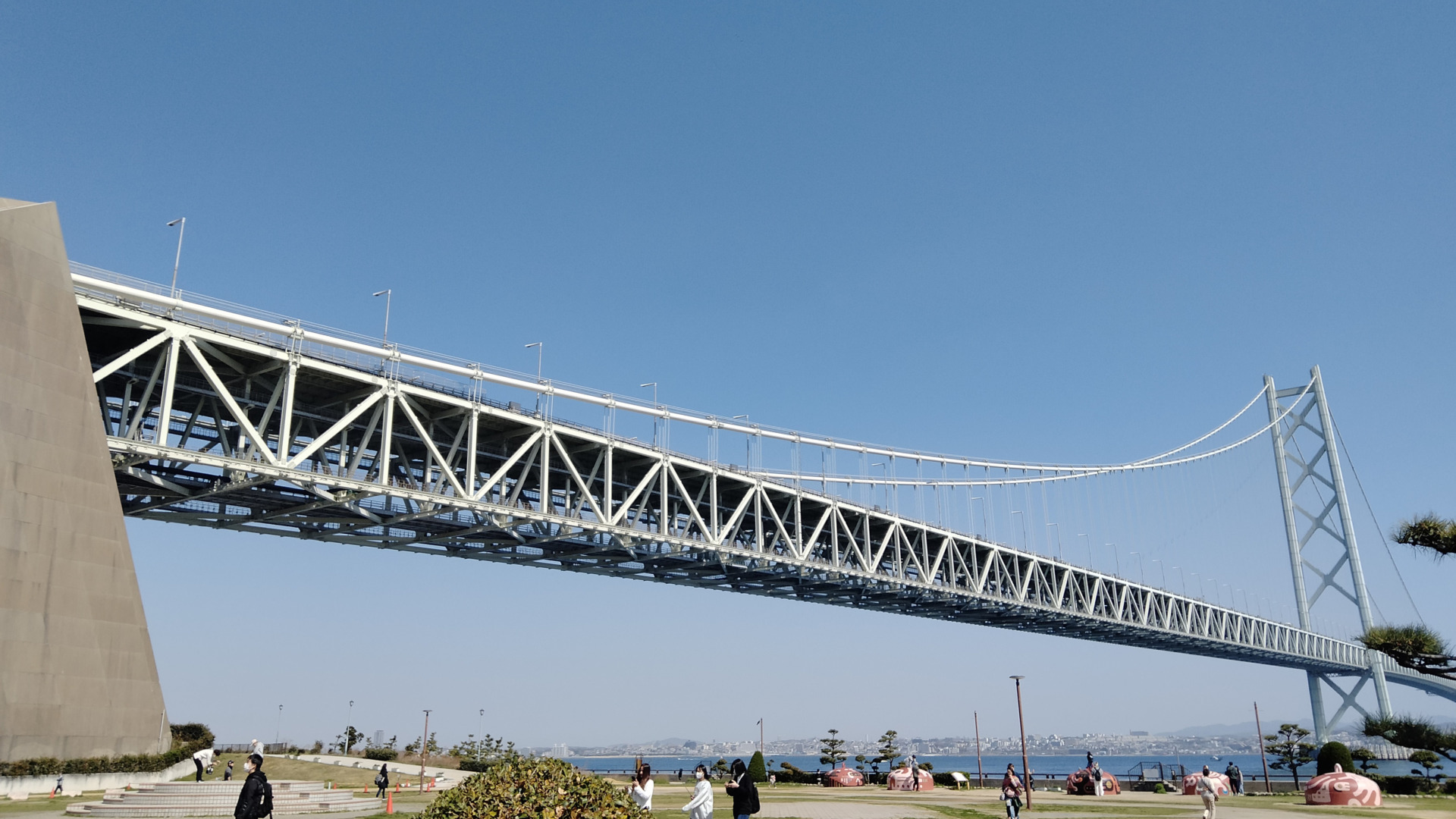 明石海峡大橋の写真